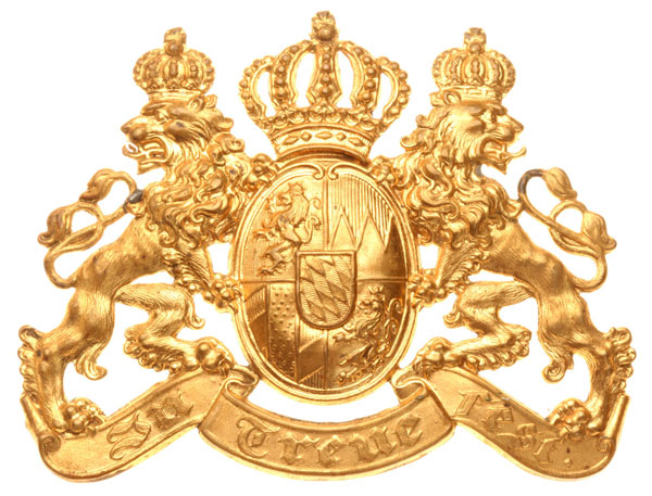 Bavarian Spiked Helmet Plate