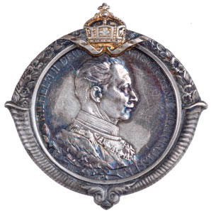 1913 Prussia 2 Mark Patriotic Brooch