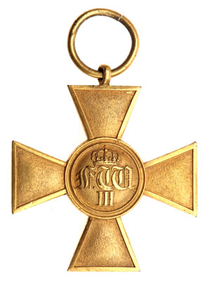 Prussian 25 Yrs Army Officer Service Medal