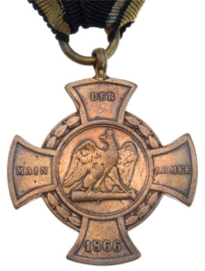 Main Armee Cross 1866