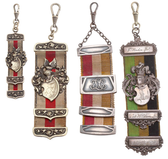 Circa 1890's Fancy German Ribbons