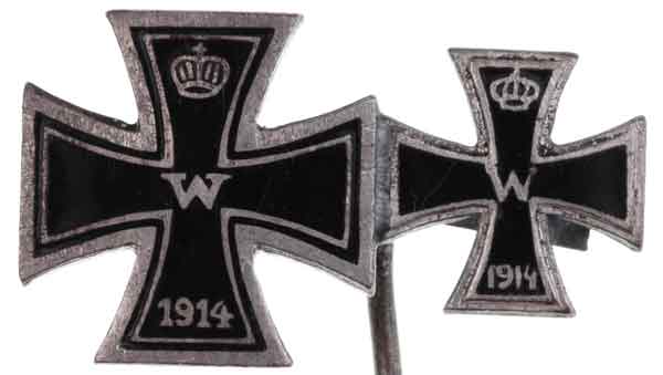 WW1 Iron Cross 1st and 2nd Class Stickpin
