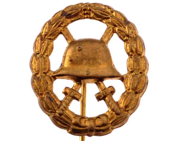 WW1 Gold Wound Badge Stickpin