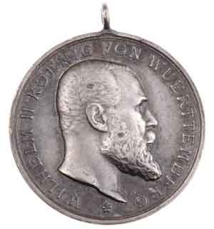 WWI Wuerttemberg Bravery - Long Service Medal