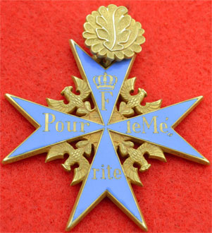 Blue Max - Pour Le Merite with Oakleaves