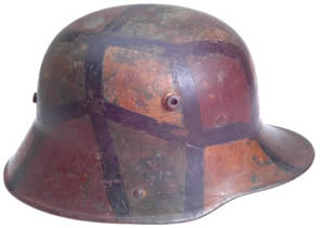 German Camo Helmet