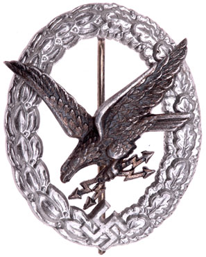 Radio Operater - Air Gunner Badge