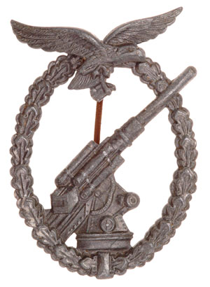 Luftwaffe Flak Badge - GWL