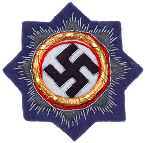 Gold Luftwaffe German Cross 