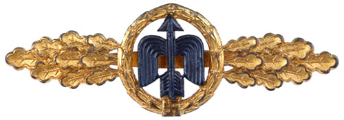 Luftwaffe Day Fighter in Gold