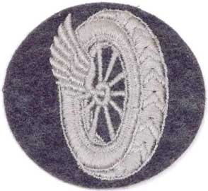 Luftwaffe Motor Transport Equipment Administration Sleeve Patch