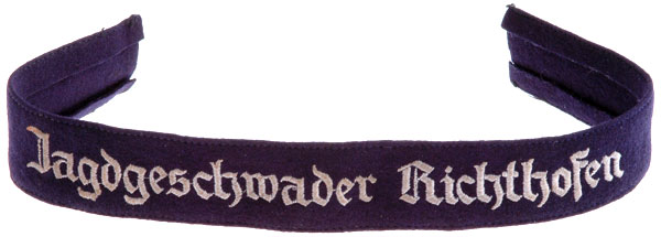 Jagdgeschwader Richthofen Honor Cuff Title