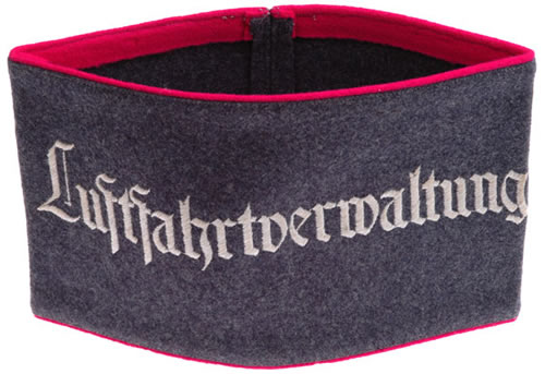 Luftfahrtverwaltung Luftwaffe Ministry Guard Armband