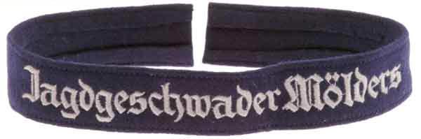 Jagdgeschwader Molders Cuff Title 