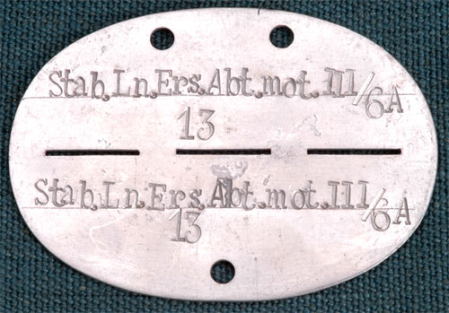 German Army Dogtag