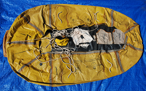 WW2 Luftwaffe Inflatable Lifeboat