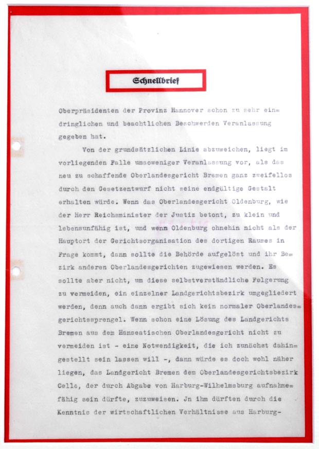 Pre War Goering Schnellbrief p2