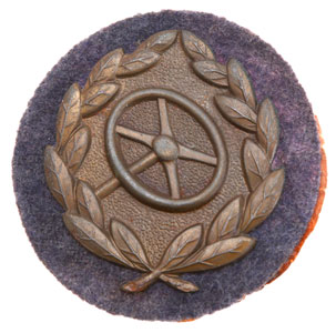 Bronze Army or LW Driver Badge
