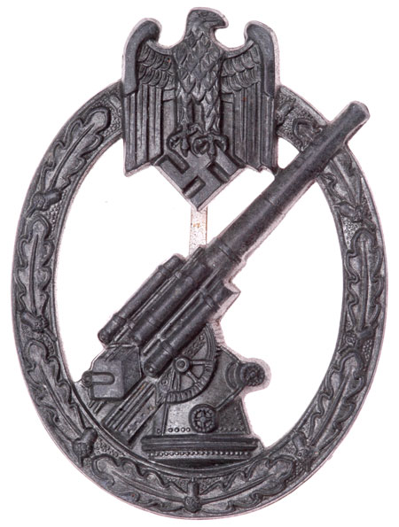 Army Flak Artillery Badge - L21