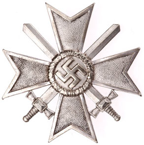 War Service Cross First Class with Swords