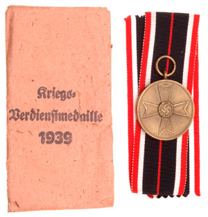 1939 KVK2 Medal with Envelope