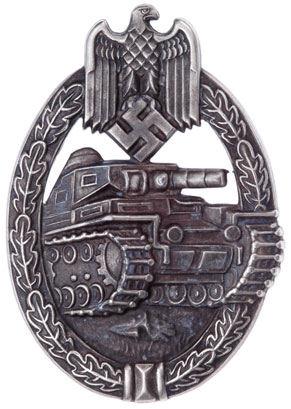 Silver Panzer Assault Badge