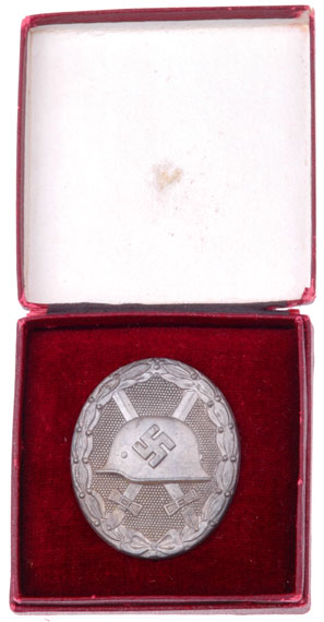 Silver Wound Badge 65 - Cased