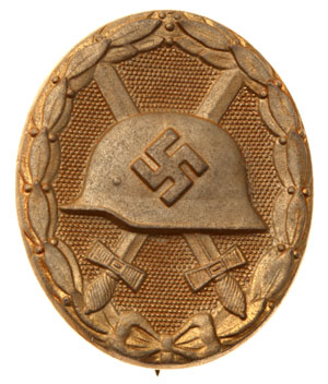 1939 Gold Wound Badge