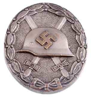 Silver Wound Badge - Klein & Quenzer