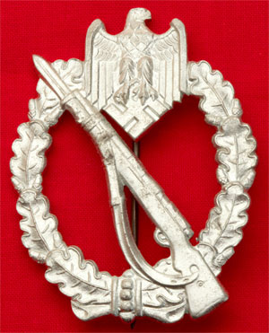 Silver Infantry Assault Badge, 300w
