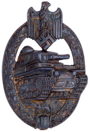 Bronze Panzer Assault Badge