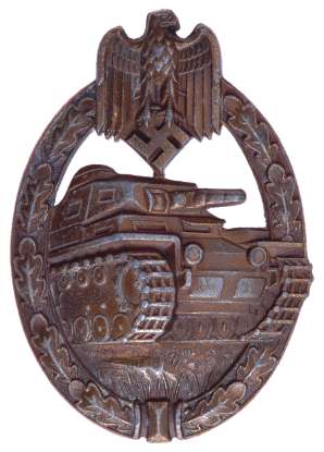 Bronze Panzer Assault Badge