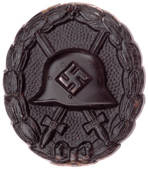 1936 Black Wound Badge
