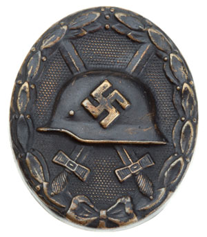 Black Wound Badge