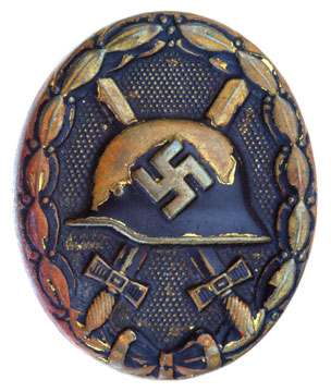 Black Wound Badge