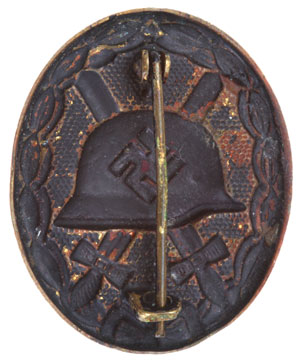 Black Wound Badge