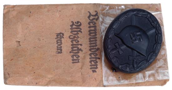Black Wound Badge