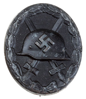 Black Wound Badge