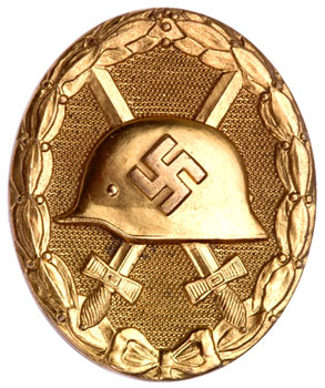 Gold Wound Badge