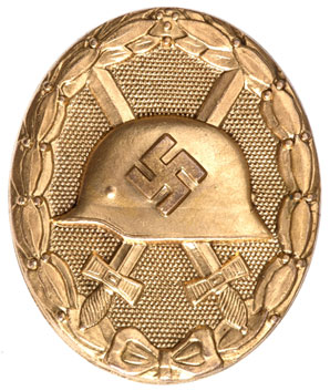 Gold Wound Badge