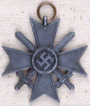War Service Cross with Swords