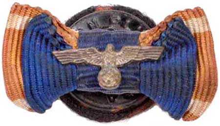 Two Ribbon Lapel Buttonaire