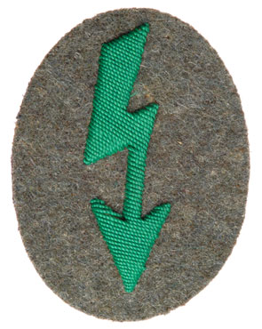 Jager Signal Sleeve Badge