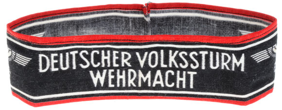 Deutscher Volkssturm Wehrmacht Armband