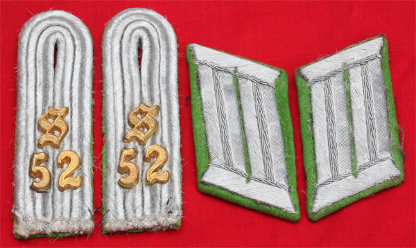 Panzer Grenadier Shoulder Boards & Collar Tabs