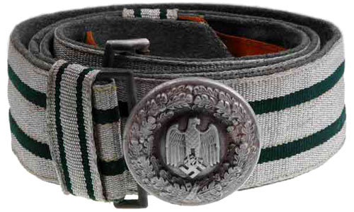 Army Officer Buckle & Brocade Belt