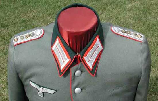 Army Captain Artillery Parade Tunic