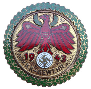 1943 Small Caliber Rifle Shooting Badge