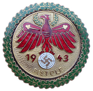 1943 Pistole Badge