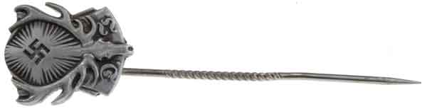 German Hunting Member's Stickpin 